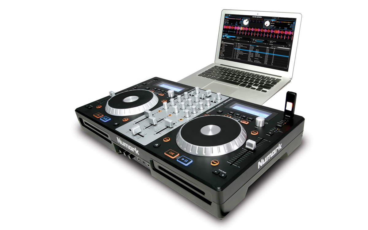 Numark Mixdeck Express Premium DJ Controller with CD and USB Playback 